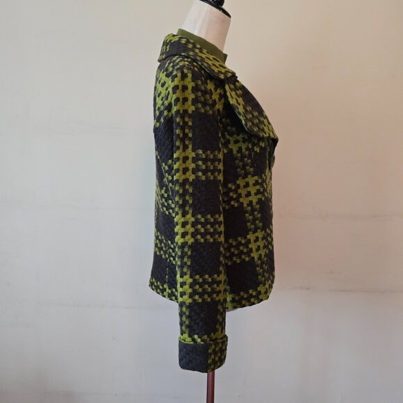 Vex Collection Houndstooth Wool Blend Blazer & Carlie's Court Sweater Set - Picture 4 of 16